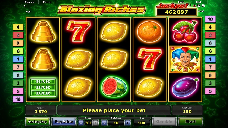 Blazing Riches Free Online Slots