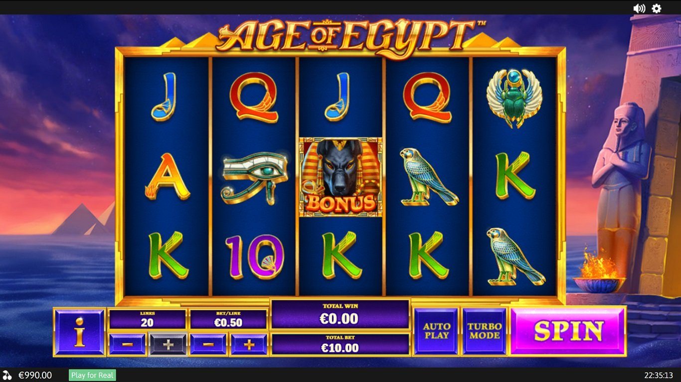 Age of Egypt Slot Machine - Play Free Playtech slots