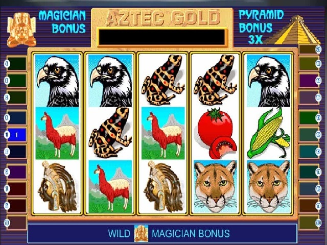 Aztec gold slot game