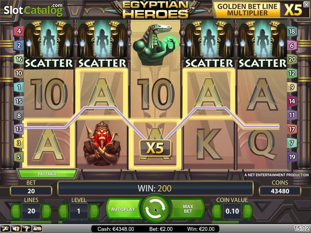 Egyptian Heroes slot