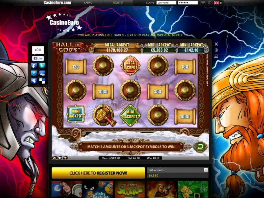 Hall of Gods Slot