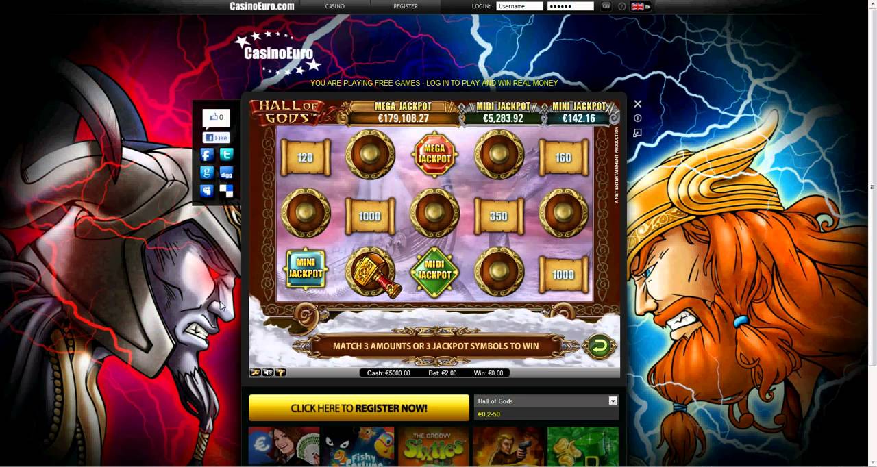 Hall of Gods Slot