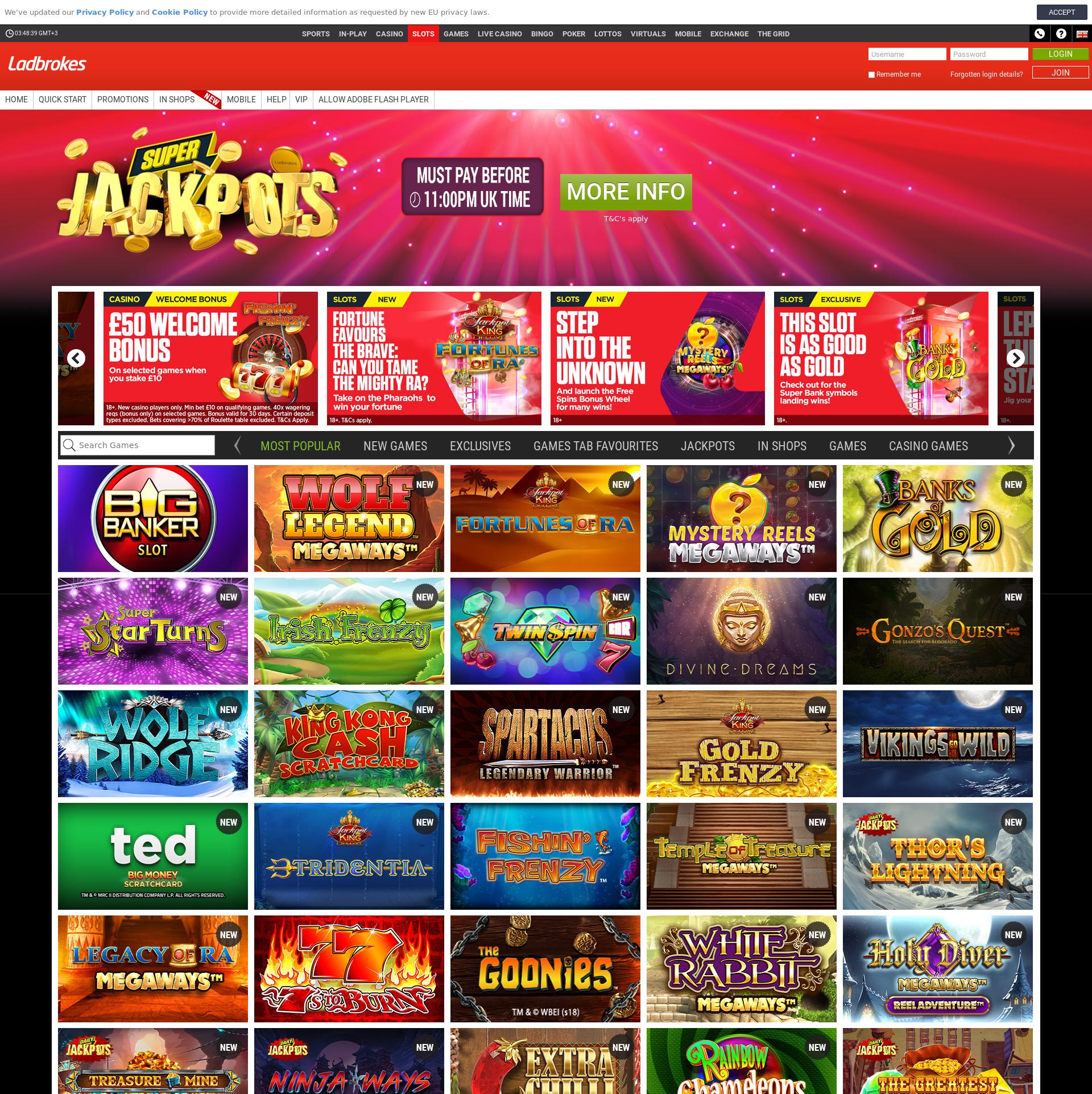 best slot games to play at casino