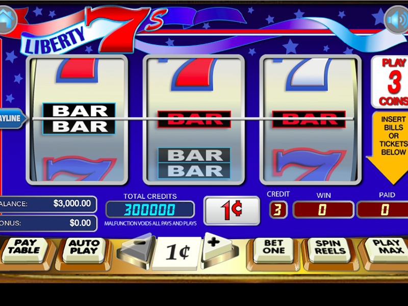 Liberty 7 Progressive Slot