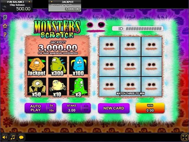 Teddy Scratch Slots Machine