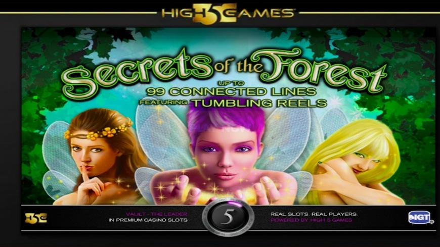 slot machine secret of the forest