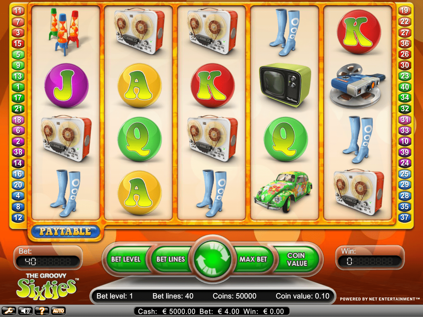 The Groovy Sixties slot