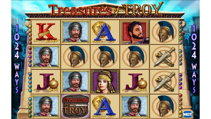 Treasures Of Troy Slots